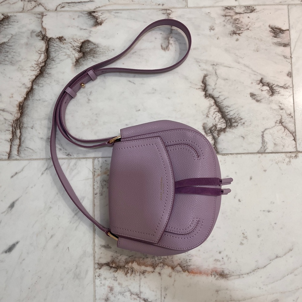 Marc Jacobs Purple Crossbody Bag with Minimalist Design